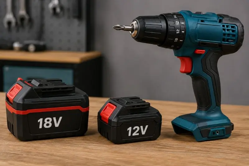 Riscos de usar bateria de 18V em ferramentas de 12V Pode usar bateria 18V em parafusadeira 12V?